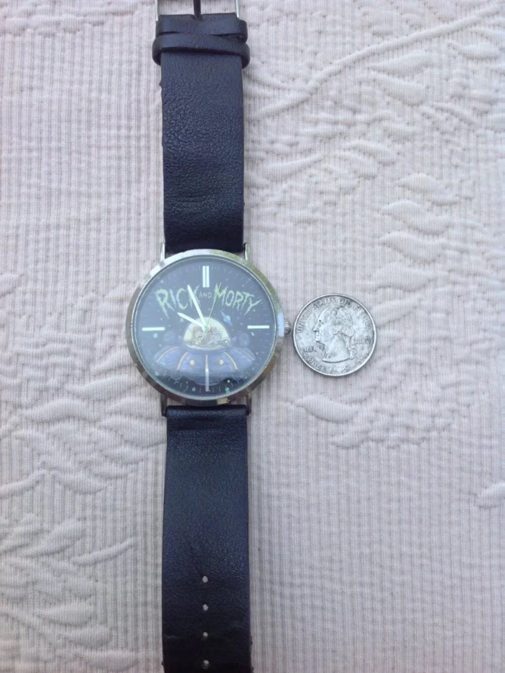 Rick & Morty Adult Swim Accutime Watch Co Wrist Watch Collectible Memorabilia